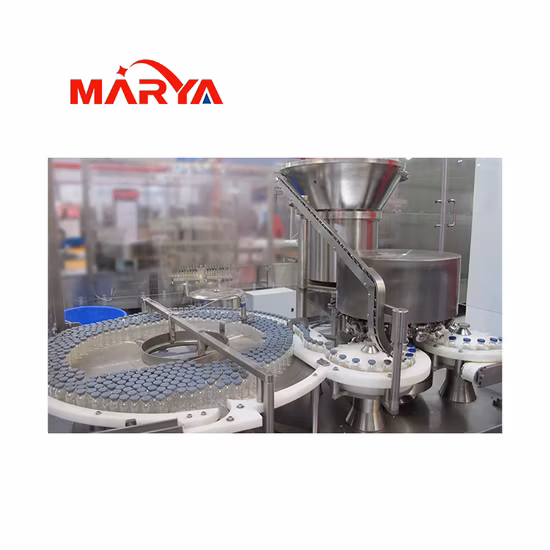 Marya Automatische pharmazeutische aseptische Fläschchenfüllmaschine für Fläschchenflaschen-Flüssigkeitsfüll-Versiegelungslinie Hersteller und Lieferant