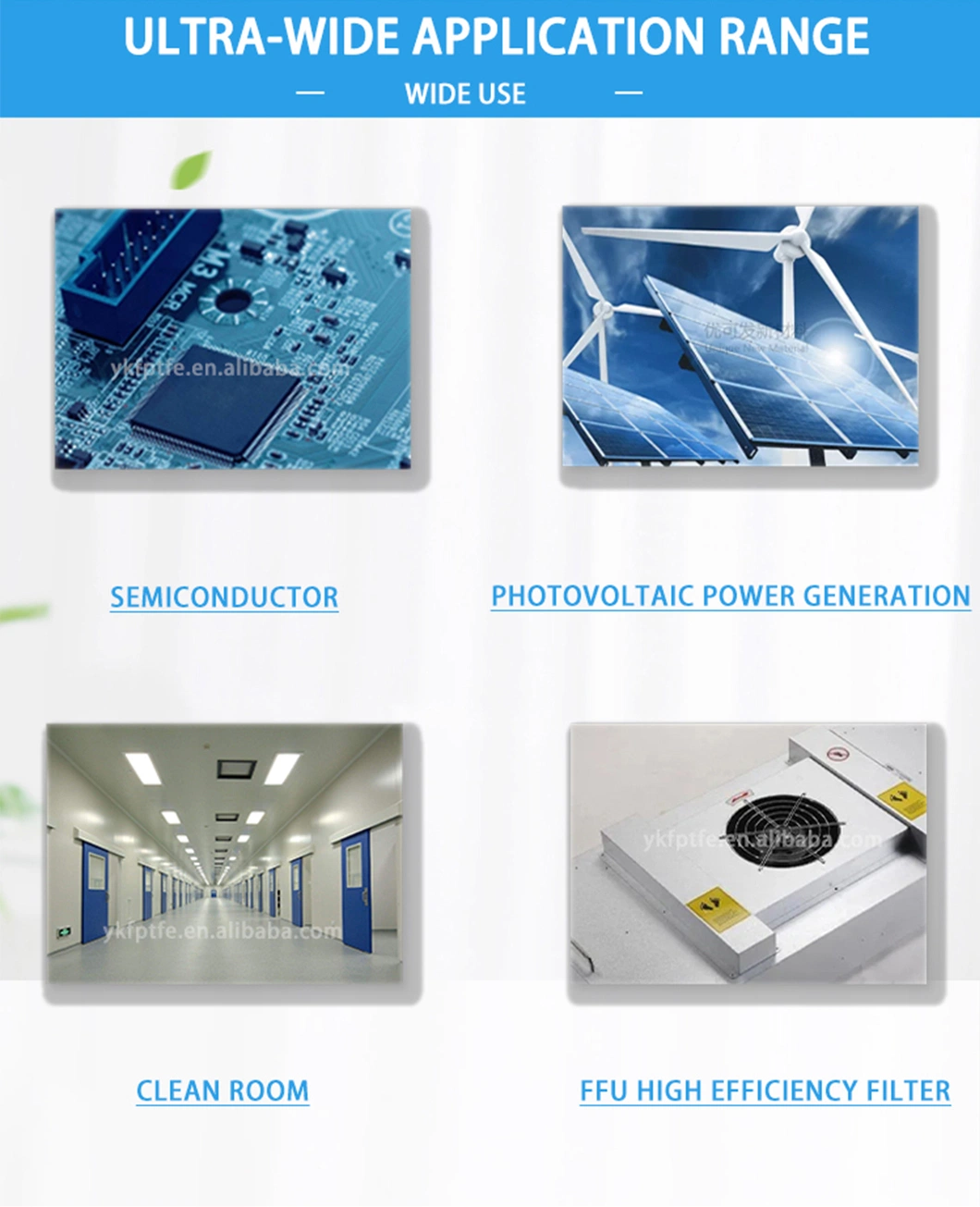 UNM Professional High Quality U15 PTFE ULPA Media ePTFE High Efficiency Composite Clean Room Filter Material