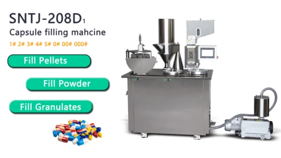 Pharmazeutische einfache innovative Produkte Neueste halbautomatische Kapselfüllmaschine Kapselherstellungsmaschinenausrüstung Halbautomatische Kapselfüllmaschine